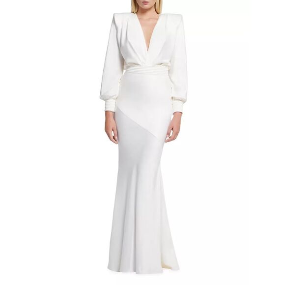 NWT Zhivago Signature Betsy Bias-Cut Gown Size 8 $700 - Picture 1 of 14